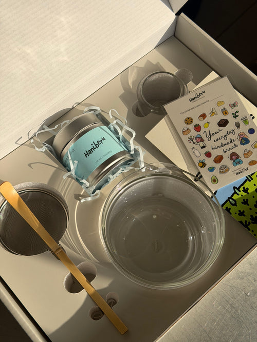 HARIO x Haniberu Matcha Set