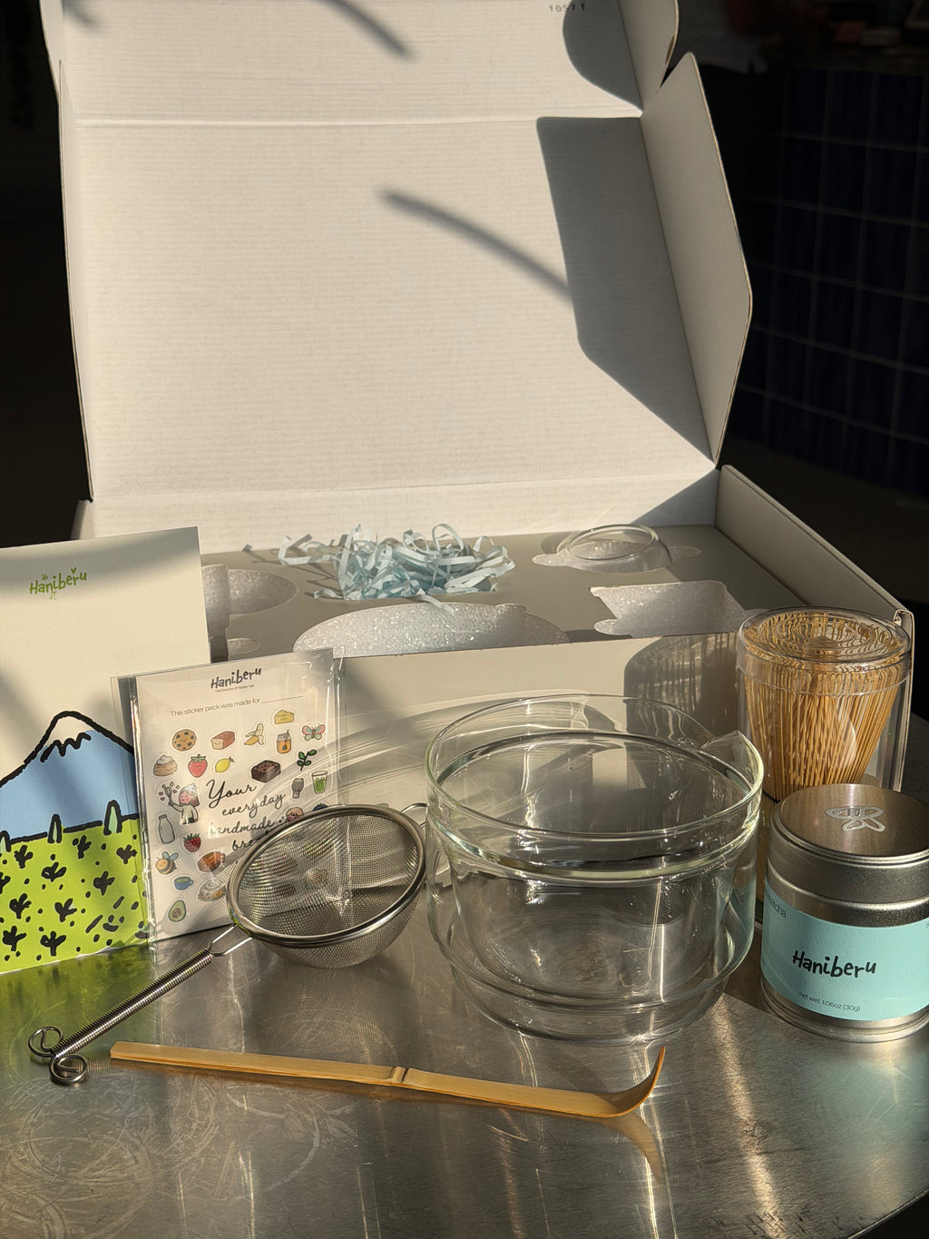 HARIO x Haniberu Matcha Set